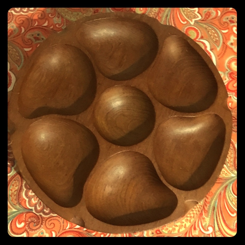 Teakwood Monkey Pod / Lazy Susan